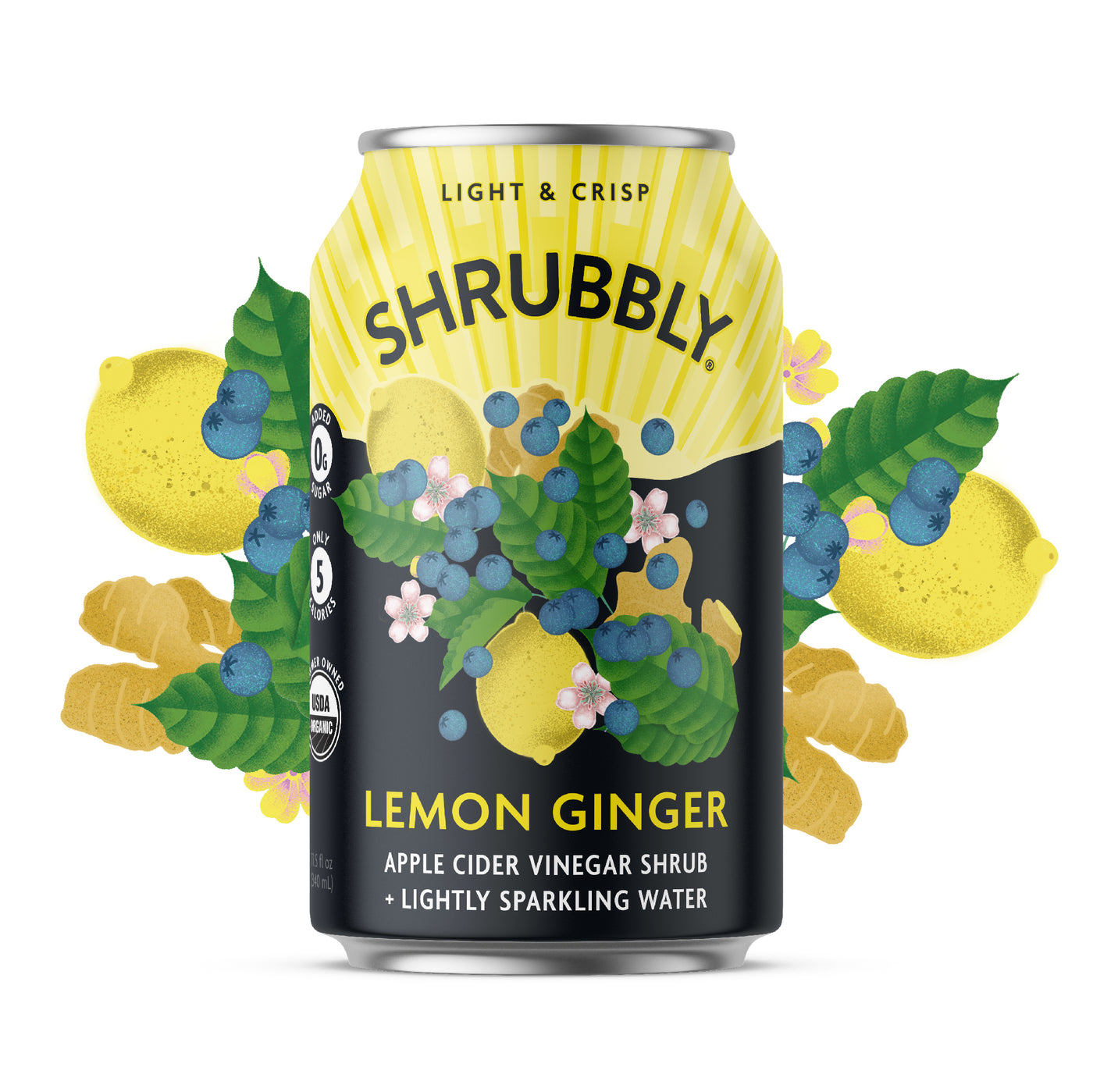 Lemon + Ginger + Aronia Berry