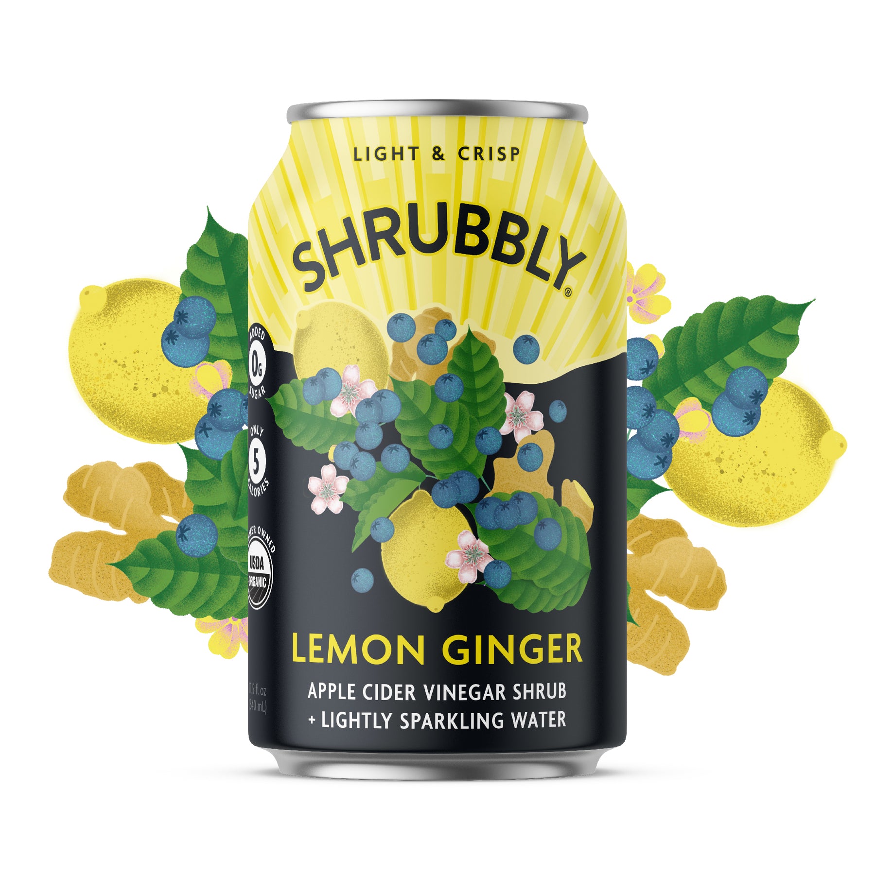 Lemon + Ginger + Aronia Berry