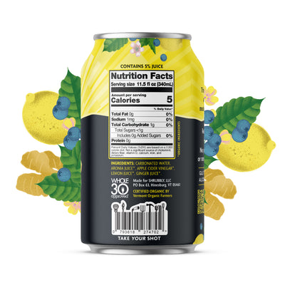Lemon + Ginger + Aronia Berry